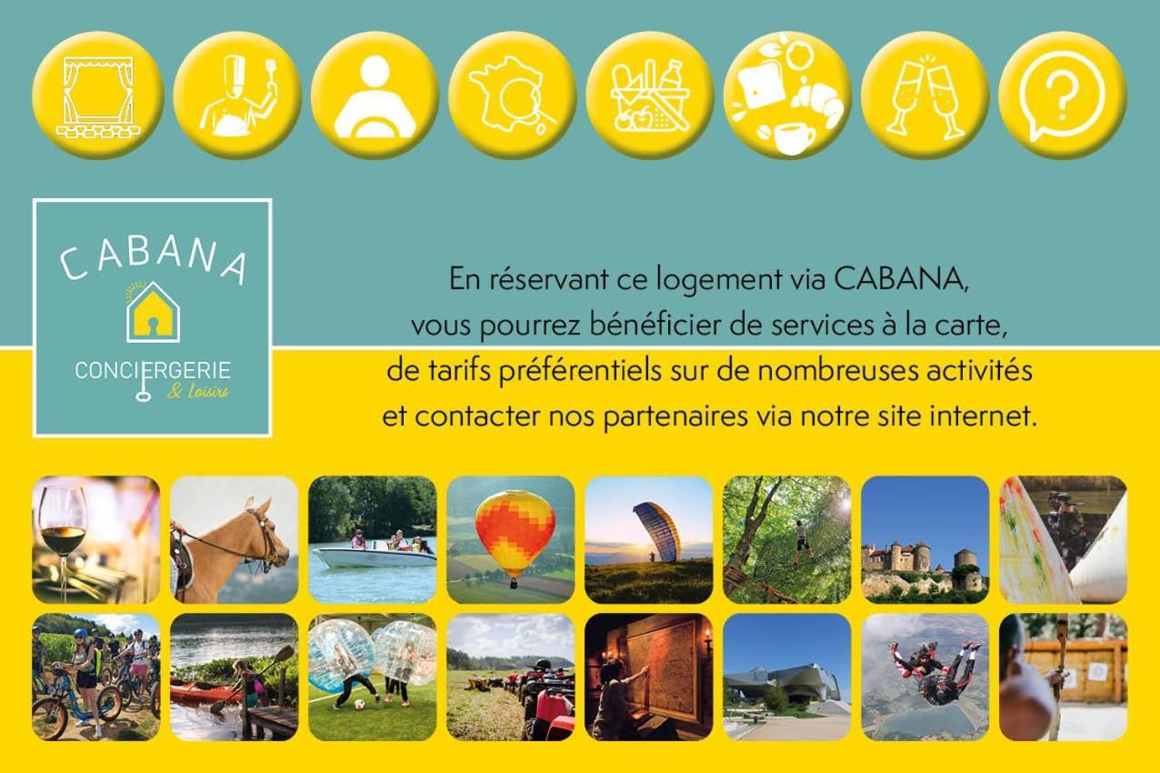 Cabana & Rustique - Proche Macon Nord Vire  Exterior photo